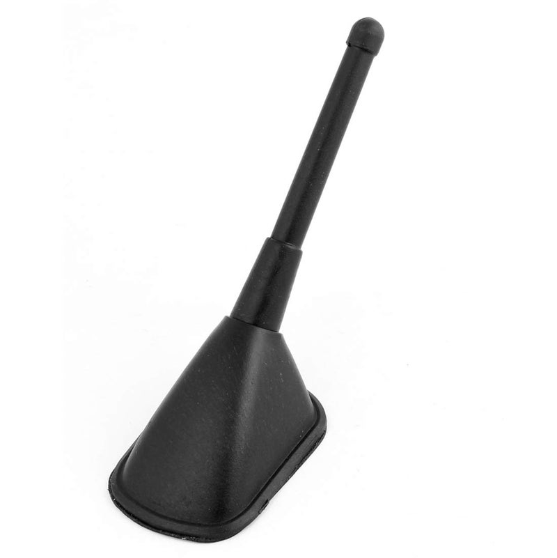 AUTUT Universal Vehicle Car Decorative Antenna Black Plastic Adhesive Base Decor Dummy Antenna - Image 1